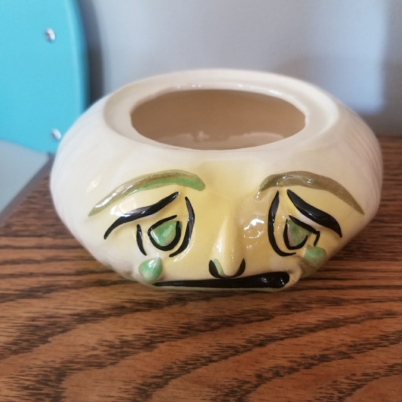 Onion Bowl Pottery Vintage Mid-century Modern - Picture 6 of 8